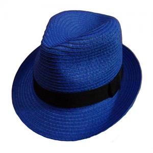 Paper Braid Fedora hat 