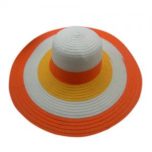 wide brim paper braid straw hat